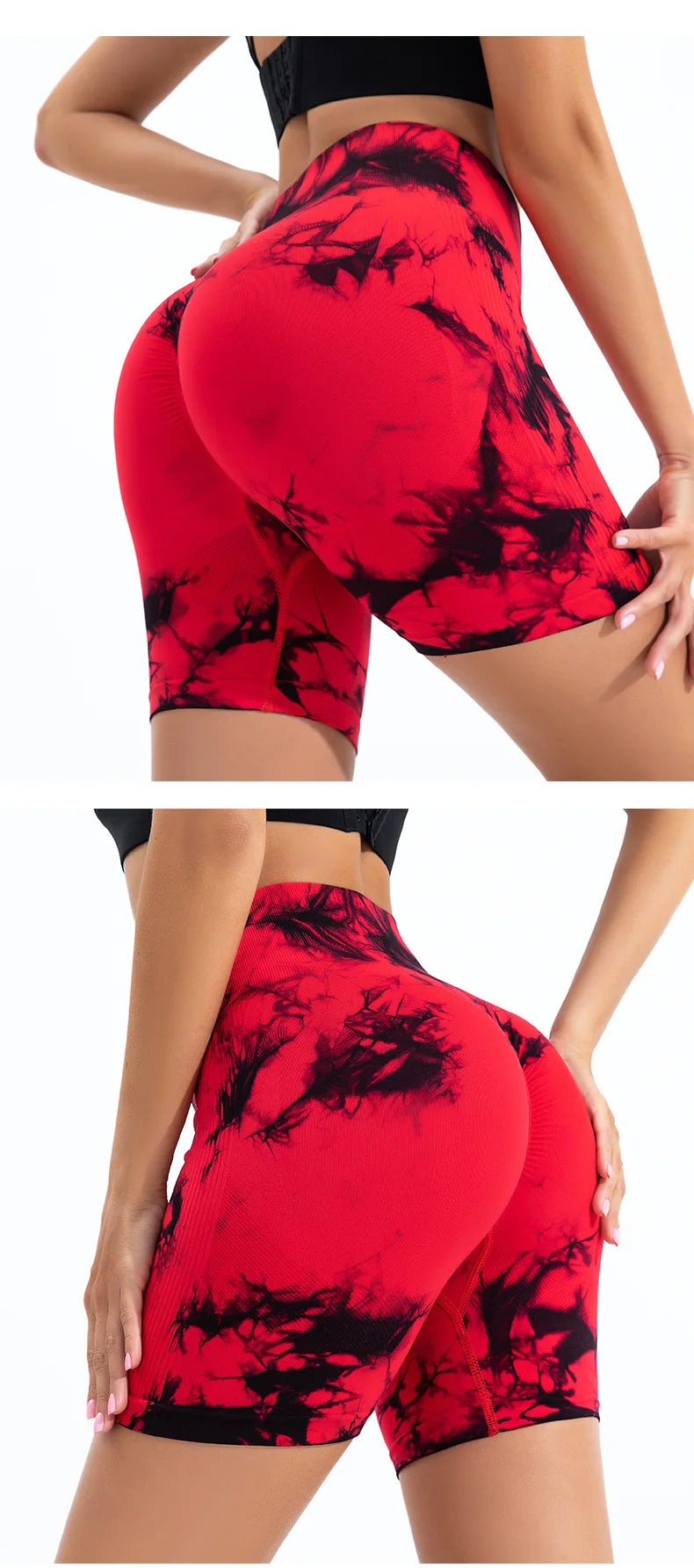 High-Waist Butt-Lift Shorts